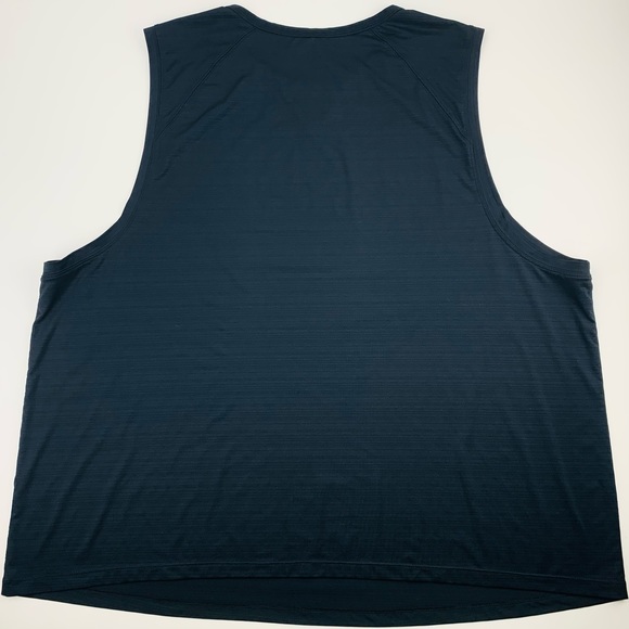 Fabletics Muscle Tank Lightweight Subtle Stripe Black - Picture 6 of 10